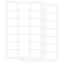 Load image into Gallery viewer, CLOTHING / FABRIC LABELS | Bright White - Lil' Labels