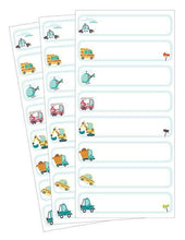 Load image into Gallery viewer, BOTTLE LABELS | Transportation - Lil' Labels