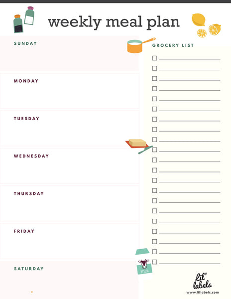 Easy Steps for Meal Planning