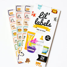 Load image into Gallery viewer, BOTTLE LABELS | Animal Friends - Lil&#39; Labels
