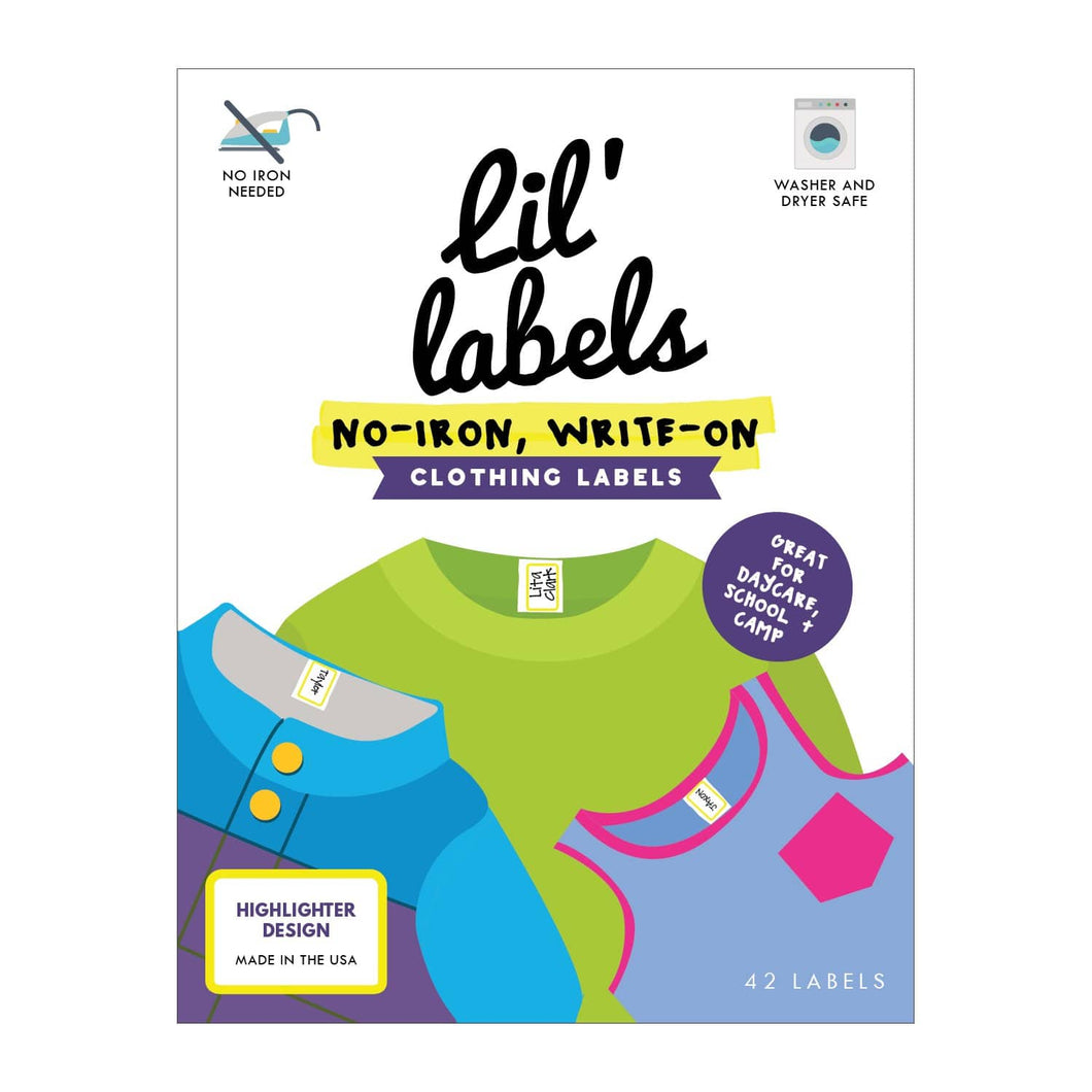 CLOTHING / FABRIC LABELS | Highlighter - Lil' Labels