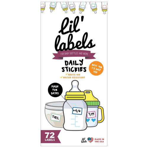 DATE LABELS | 1-2 Day Use - Lil' Labels