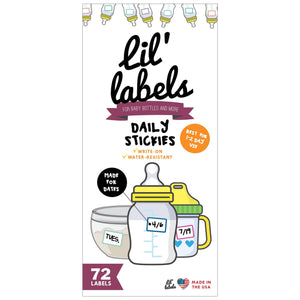 DATE LABELS | 1-2 Day Use - Lil' Labels