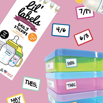 DATE LABELS | 1-2 Day Use - Lil' Labels