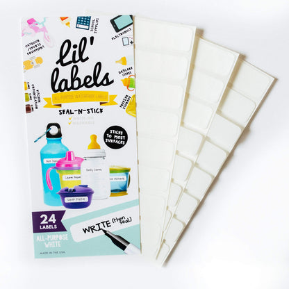 HOME ORGANIZATION / PANTRY LABELS | All-Purpose White - Lil' Labels