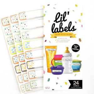 BOTTLE LABELS | Playful Patterns - Lil' Labels